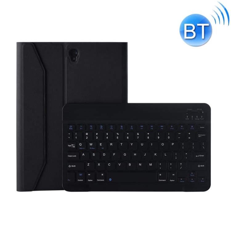 

DY820 For Galaxy Tab S3 9.7 T820 / T825 Detachable Plastic Bluetooth Keyboard Leather Case with Holder (Black)