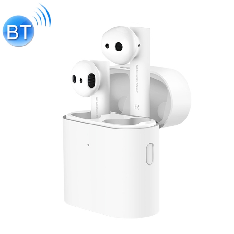 

Original Xiaomi Air 2 TWS Bluetooth 5.0 Infrared Optical Sensor Wireless Bluetooth Earphone with Charging Box, Support Voice Assistant & HD Call & APP Custom Settings(White)
