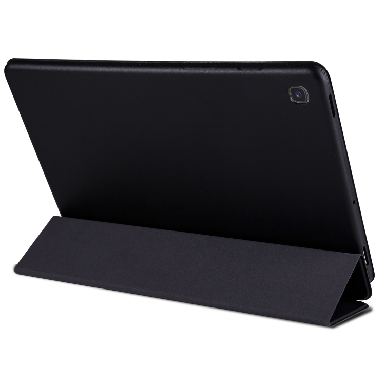

Cowhide Texture Horizontal Flip Leather Case for Galaxy Tab S5E 10.5 T720 / T725, with Holder (Black)