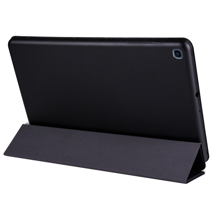 

Cowhide Texture Horizontal Flip Leather Case for Galaxy Tab A 10.1 (2019) T510 / T515, with Holder (Black)