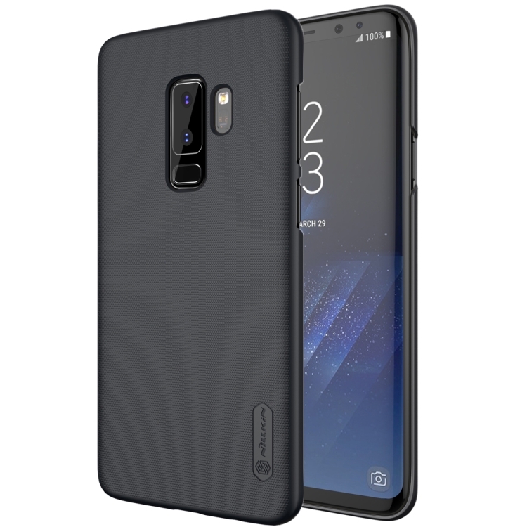 

NILLKIN for Galaxy S9+ Concave-convex Texture PC Protective Back Case(Black)