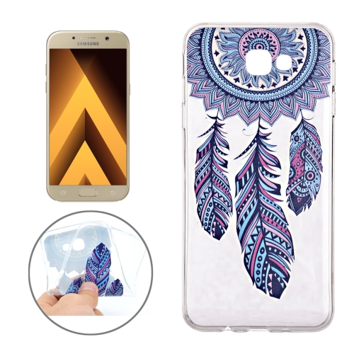 

For Galaxy A5 (2017) / A520 Windbell Pattern Soft TPU Protective Back Cover Case