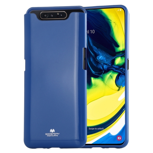 

GOOSPERY JELLY TPU Shockproof and Scratch Case for Galaxy A80 (A805) (Blue)