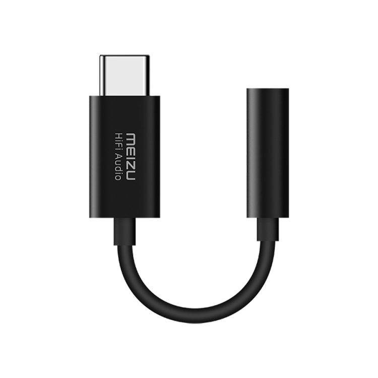 

MEIZU 3.5mm Female to USB-C / Type-C Male HIFI Decoding Headphone Amplifier(Black)