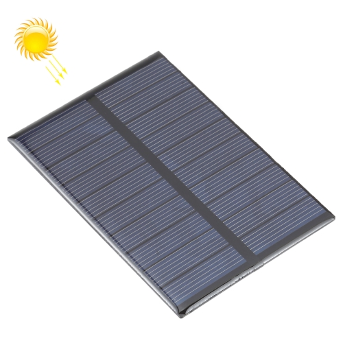 

5V 1.2W 200mAh DIY Sun Power Battery Solar Panel Module Cell, Size: 98 x 68mm