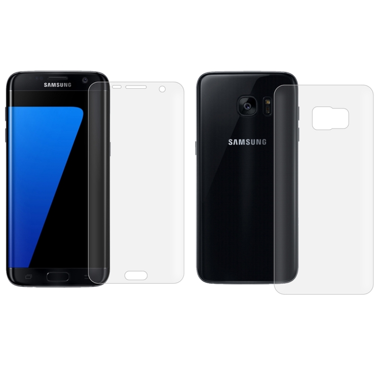 

Ultrathin TPU Screen Protector Front + Back Screen Film for Galaxy S7 Edge / G935