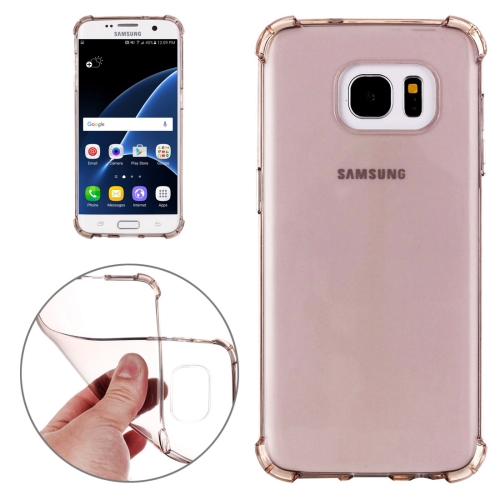 

For Galaxy S7 / G930 Shock-resistant Cushion TPU Protective Case (Black)