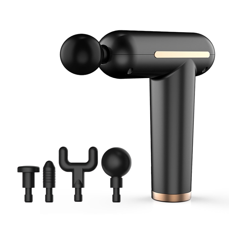 

USB Charging Three-speed Vibration Adjustable Mini Fascia Gun Electric Massage Gun Full Body Massager(Black)