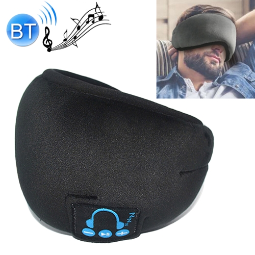 

YR-01 Micro USB Charging Bluetooth Music Sleeping Eye Mask Stress Relief Shading Velvet Smart Eye Mask(Black)