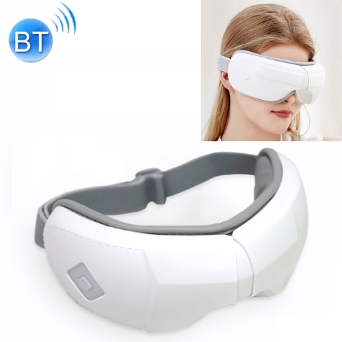 

Y-08 5V 5W Bluetooth Multifunctional Eye Airbag Massager Wireless Smart Hot Compress Music Voice Eye Protector(White)