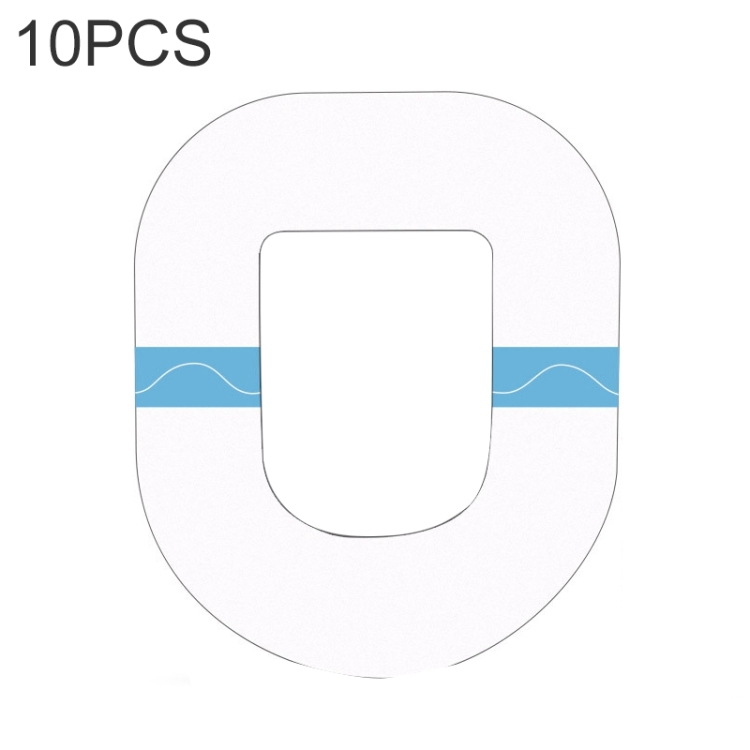 

10 PCS 046 Transparent Invisible Sticker Sports Non-slip Anti-drop Fixed Adhesive Patch