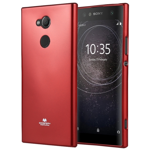 

MERCURY GOOSPERY PEARL JELLY Series for Sony Xperia XA2 TPU Full Coverage Protective Back Cover Case(Dark Red)