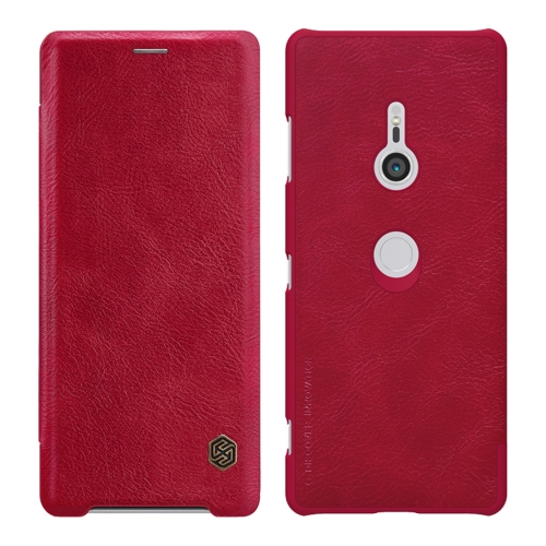 

NILLKIN Crazy Horse Texture Horizontal Flip Leather Case for Sony Xperia XZ3 , with Card Slot (Red)