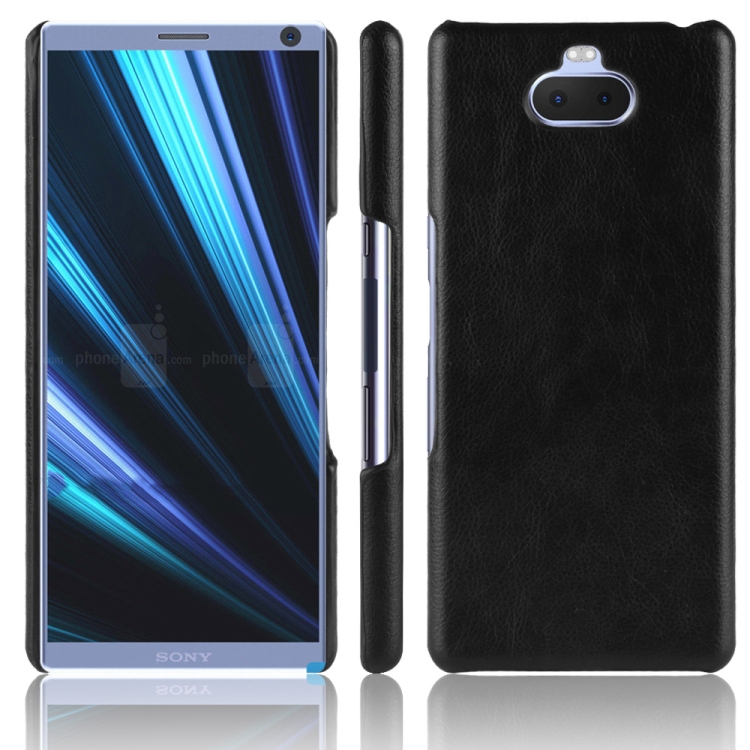 

Shockproof Litchi Texture PC + PU Case for Sony Xperia 10 Plus (Black)