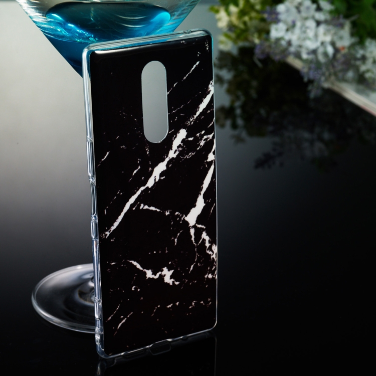 

Marble Pattern Soft TPU Case for Sony Xperia 1 / Xperia XZ4