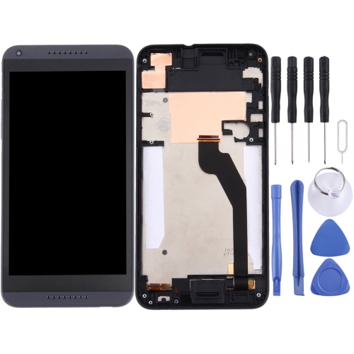 

LCD Screen and Digitizer Full Assembly with Frame for HTC Desire 816G / 816H(Black)