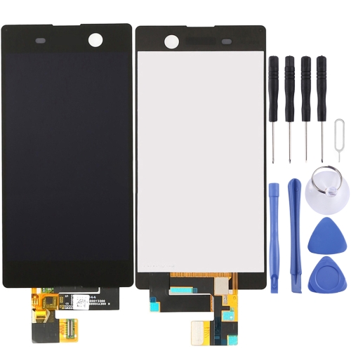 SUNSKY - LCD Screen and Digitizer Full for Sony Xperia M5 / E5603 / E5606 E5653(Black)