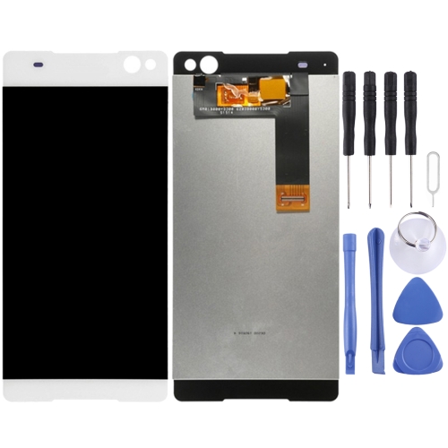 

LCD Screen and Digitizer Full Assembly for Sony Xperia C5 Ultra / E5506 / E5533 / E5563 / E5553(White)