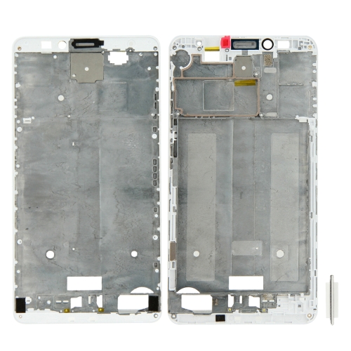 

For Huawei Ascend Mate 7 Front Housing LCD Frame Bezel Plate(White)
