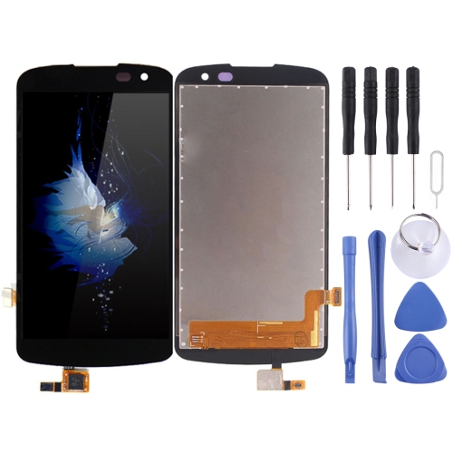 

LCD Screen and Digitizer Full Assembly for 4.5 inch LG K4 LTE (EU Version) / K120AR / K120E / K120 (Black)