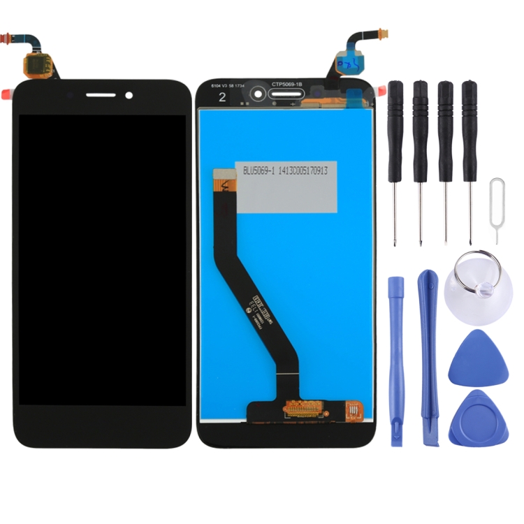 Sunsky For Huawei Honor 6a Lcd Screen And Digitizer Full Assembly Black
