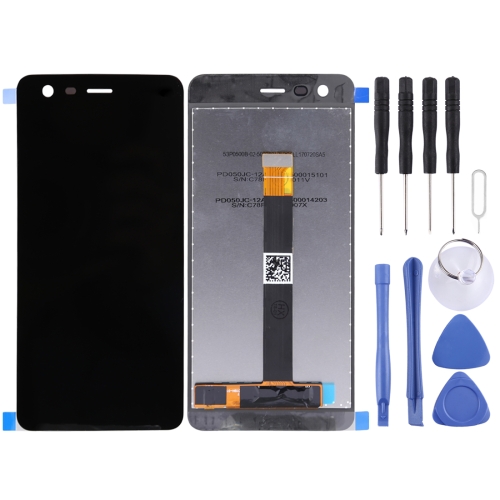 

LCD Screen and Digitizer Full Assembly for Nokia 2 TA-1029/DS(Black)
