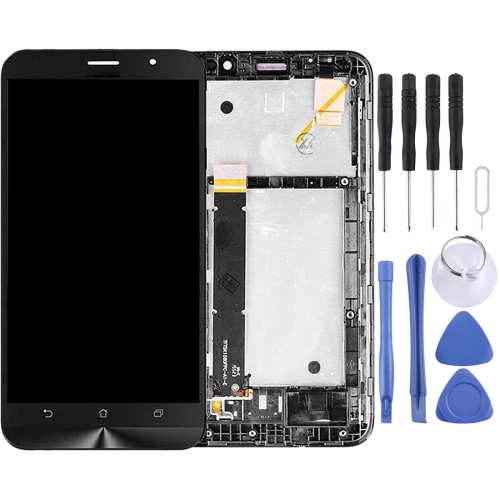 

LCD Screen and Digitizer Full Assembly with Frame for Asus Zenfone ZB551KL Go TV TD-LTE X013D X013DB(Black)