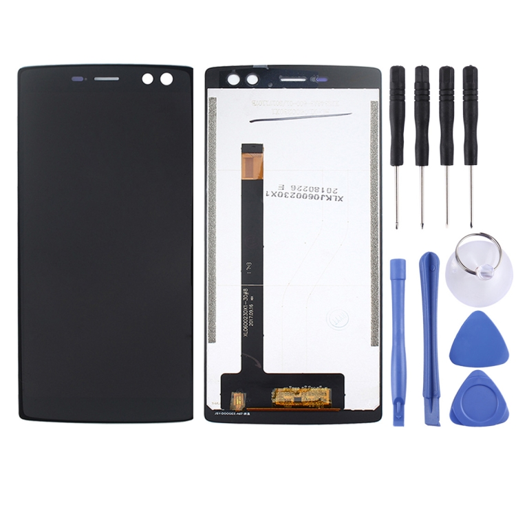 

LCD Screen and Digitizer Full Assembly for Doogee BL12000 / BL12000 Pro(Black)