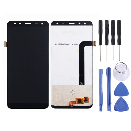 

LCD Screen and Digitizer Full Assembly for LEAGOO S8(Black)