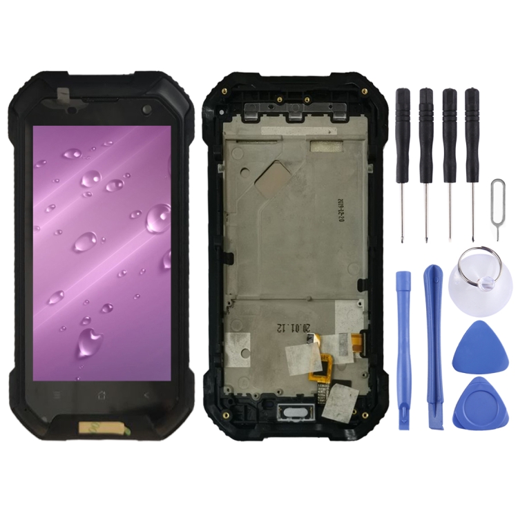 

LCD Screen and Digitizer Full Assembly for Blackview BV6000(Black)