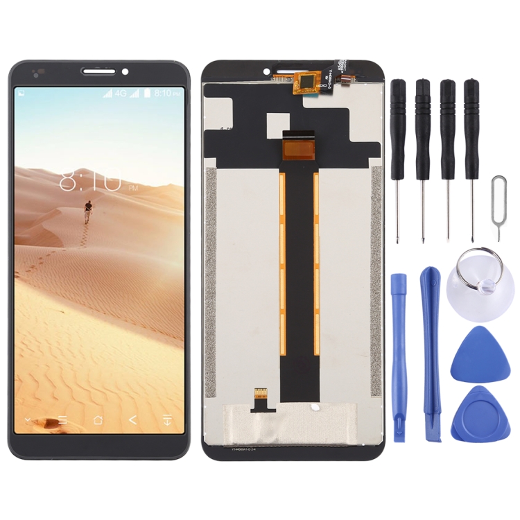 

LCD Screen and Digitizer Full Assembly for Blackview S6(Black)