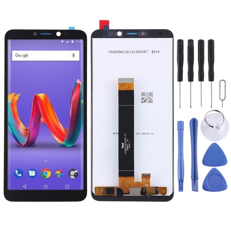 

LCD Screen and Digitizer Full Assembly for Wiko Harry2(Black)
