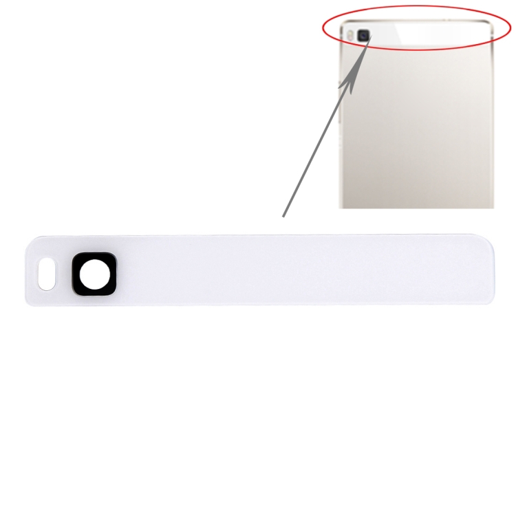 

For Huawei P8 Back Camera Lens(White)