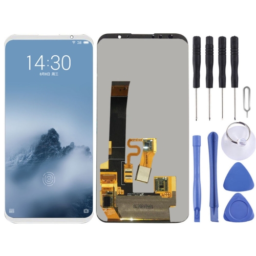 Sunsky Lcd Screen And Digitizer Full Assembly For Meizu 16 16th M8h M8q White