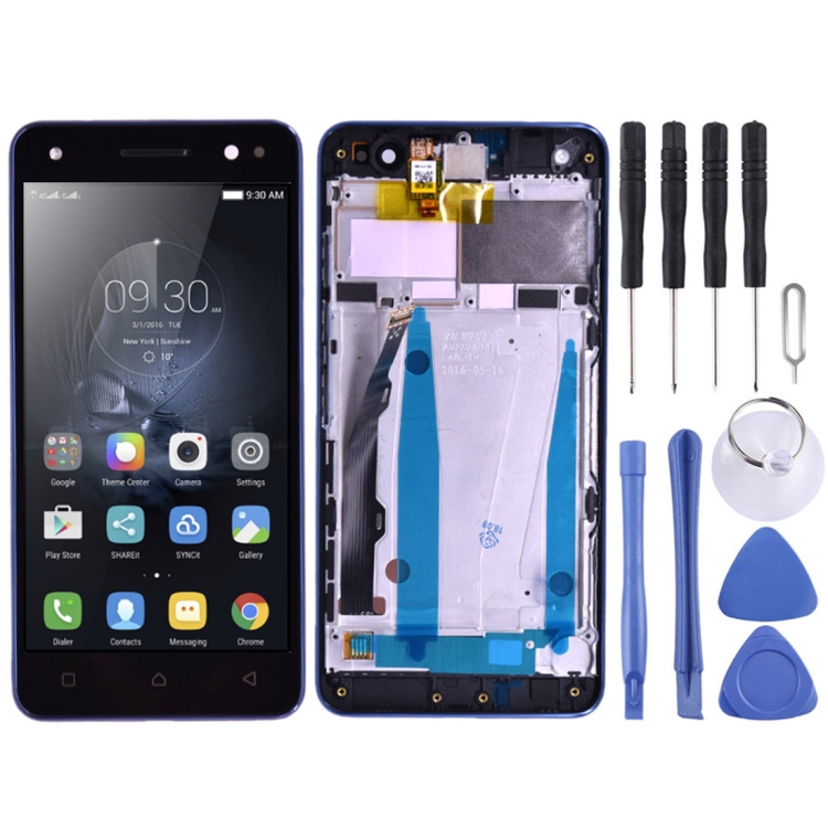 

LCD Screen and Digitizer Full Assembly with Frame for Lenovo Vibe S1 Lite S1LA40(Black)