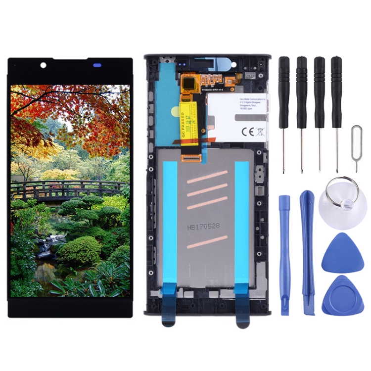 LCD Screen and Digitizer Full Assembly with Frame for Sony Xperia L1 G3311 G3312 G3313(Black)
LCD Screen and Digitizer Full Assembly with Frame for Sony Xperia L1 G3311 G3312 G3313(Black)