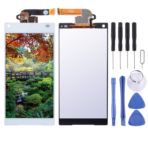 

LCD Screen and Digitizer Full Assembly for Sony Xperia Z5 Compact / E5803 / E5823 / Z5 mini(White)