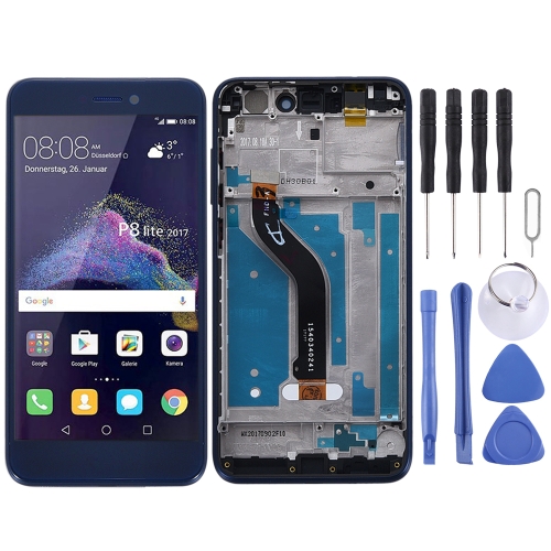 

LCD Screen and Digitizer Full Assembly with Frame for Huawei Honor 8 Lite(Blue)