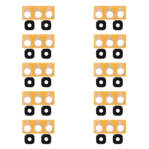

10 PCS Back Camera Lens Cover with Sticker for Galaxy J2 Pro (2016)