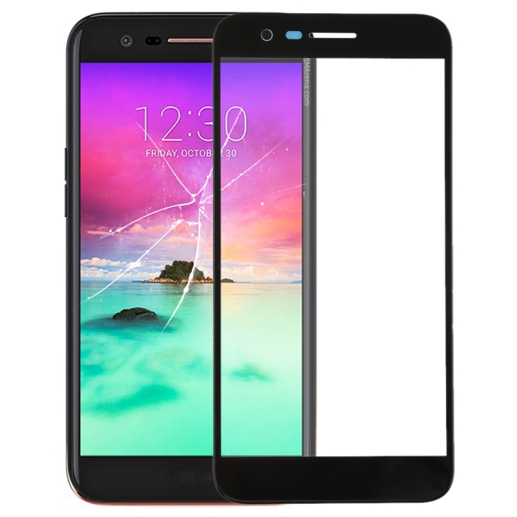 

Front Screen Outer Glass Lens for LG K10 (2017)(Black)