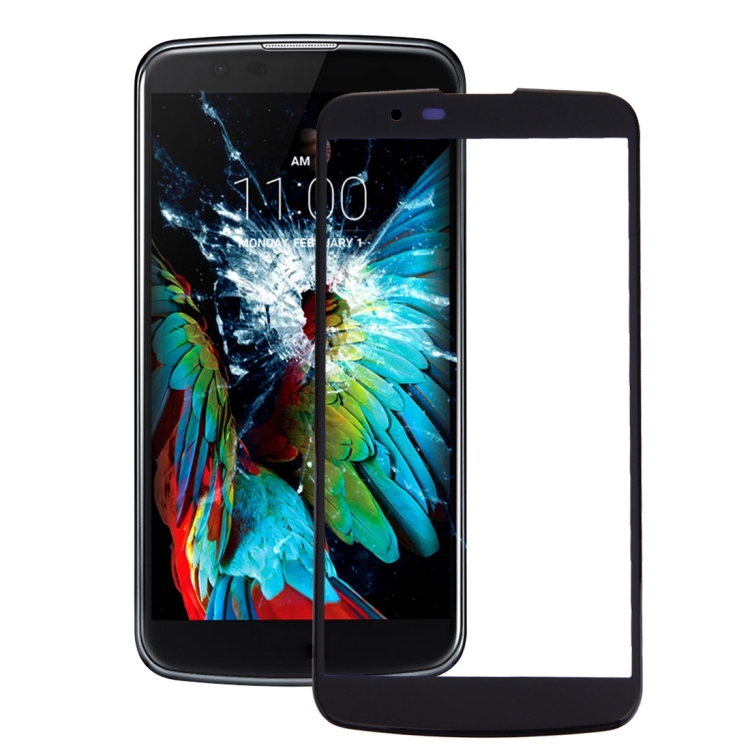 

Front Screen Outer Glass Lens for LG K10 (Black)