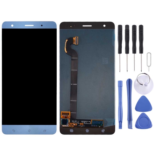 Sunsky For Asus Zenfone 3 Deluxe Zs570kl Z016d Lcd Screen And Digitizer Full Assembly Blue