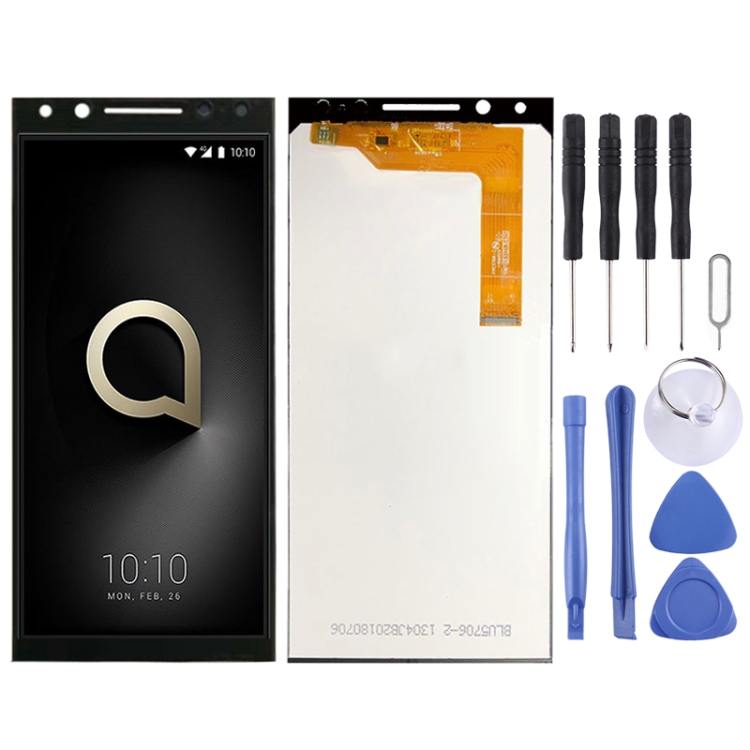 

LCD Screen and Digitizer Full Assembly for Alcatel 5 5086 5086Y 5086D (Black)