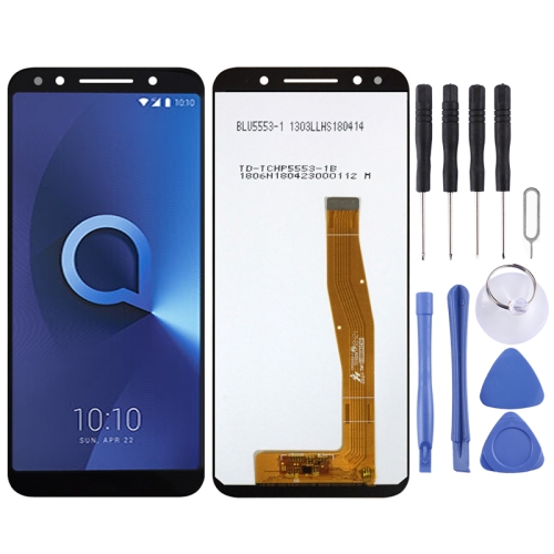

LCD Screen and Digitizer Full Assembly for Alcatel 3 5052 5052D 5052Y OT5052 (Black)