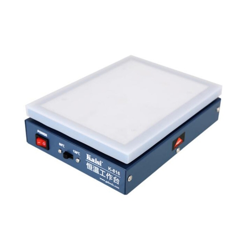 

Kaisi K-816 Constant Temperature Heating Plate LCD Screen Open Separator Desoldering Station With Silicone Pad, EU Plug
