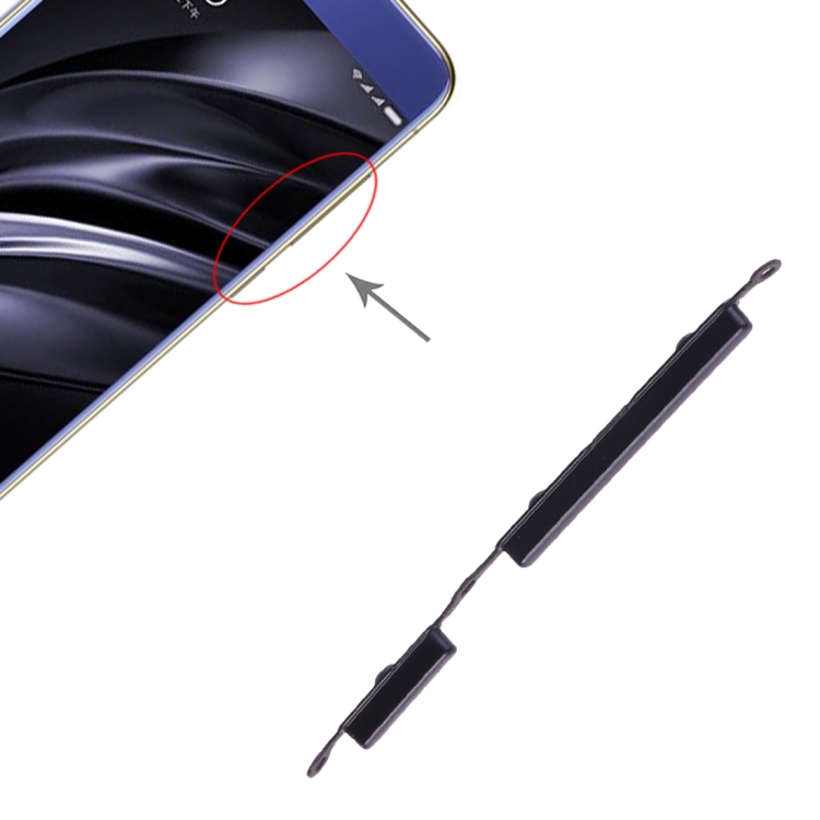 

Power Button and Volume Control Button for Xiaomi Redmi 6A / Redmi 6 (Black)