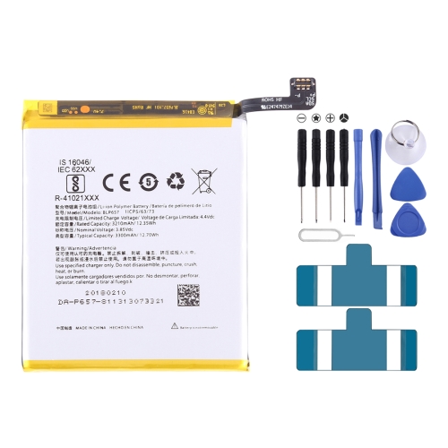 

3210mAh Li-Polymer Battery BLP657 for OnePlus 6