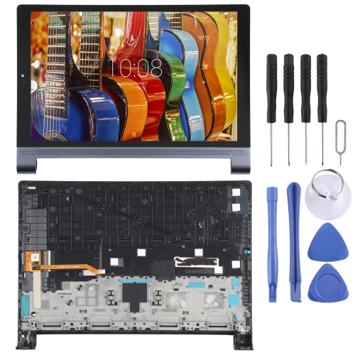 

LCD Screen and Digitizer Full Assembly with Frame for Lenovo YOGA Tab 3 Plus YT-X703 YT-X703F YT-X703L(Black)