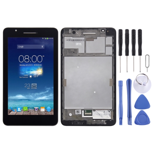 

LCD Screen and Digitizer Full Assembly with Frame for Asus Fonepad 7 FE171 FE171MG FE171CG(Black)