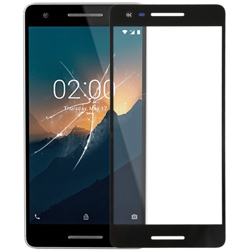 

Front Screen Outer Glass Lens for Nokia 2.1 TA-1080 TA-1084 A-1086 TA-1092 TA-1093(Black)